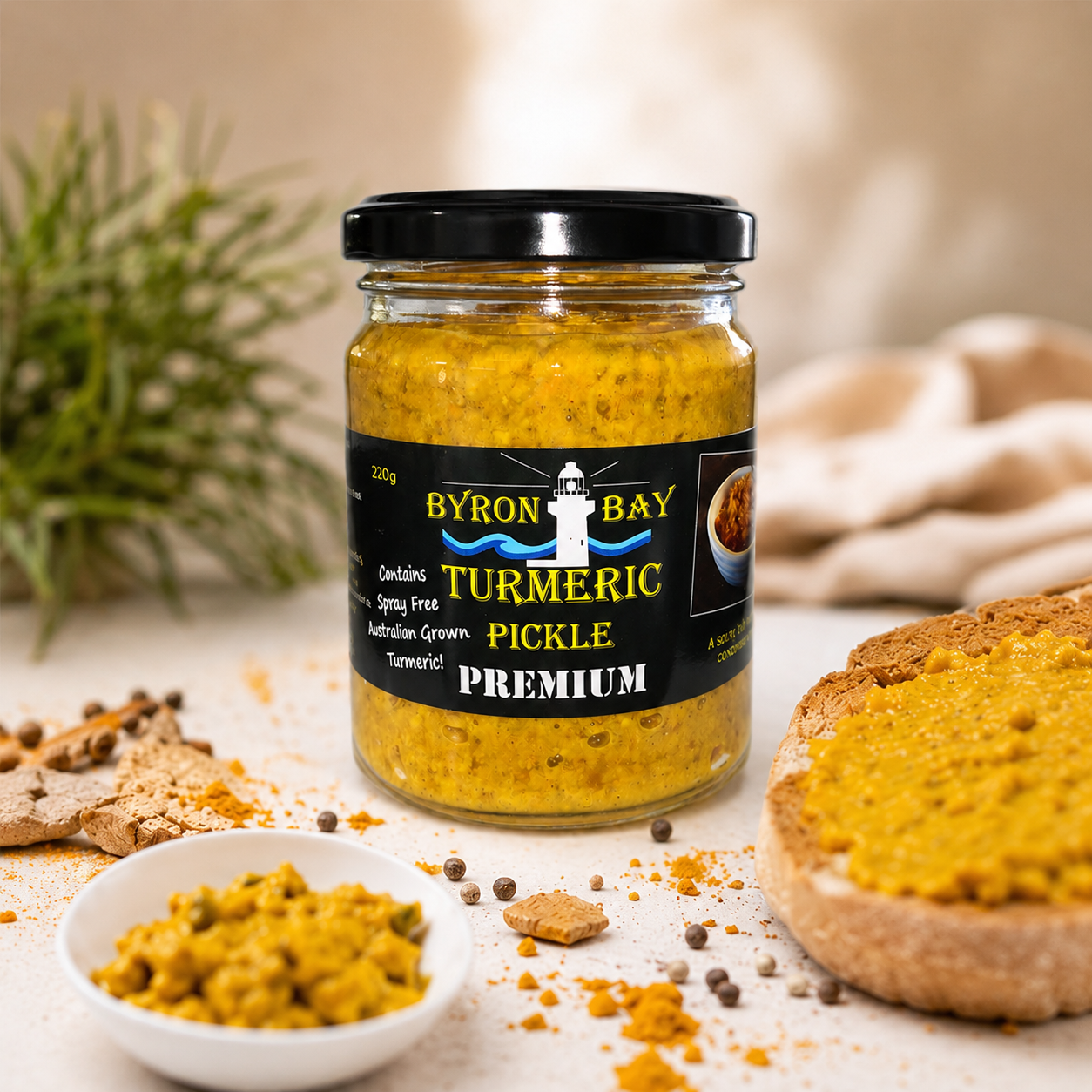 Byron Bay Turmeric Pickle – Premium